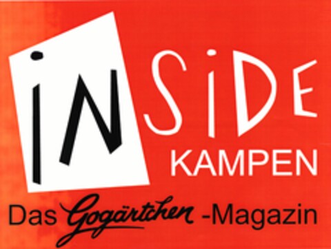 INSIDE KAMPEN Das Gogärtchen-Magazin Logo (DPMA, 19.01.2004)