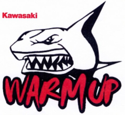 Kawasaki WARM UP Logo (DPMA, 05/14/2004)