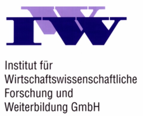 IWW Institut für Wirtschaftswissenschaftliche Forschung und Weiterbildung GmbH Logo (DPMA, 08.03.2006)