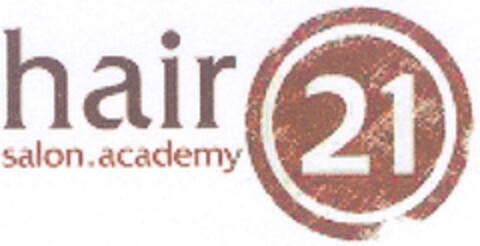 hair 21 salon.academy Logo (DPMA, 20.02.2007)