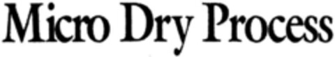 Micro Dry Process Logo (DPMA, 15.05.1995)