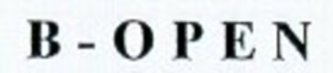 B-OPEN Logo (DPMA, 28.11.1995)