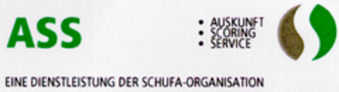 ASS EINE DIENSTLEISTUNG DER SCHUFA-ORGANISATION Logo (DPMA, 05/21/1996)