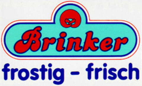 Brinker frostig - frisch Logo (DPMA, 19.10.1996)