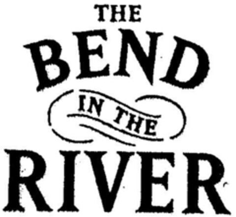 THE BEND IN THE RIVER Logo (DPMA, 17.01.1997)