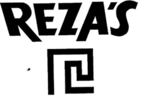 REZA'S Logo (DPMA, 25.03.1998)