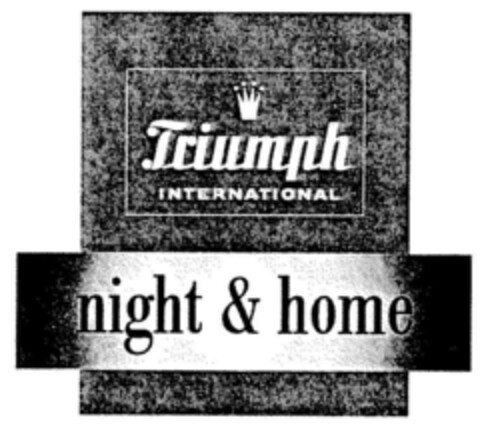 Triumph INTERNATIONAL night & home Logo (DPMA, 30.06.1999)