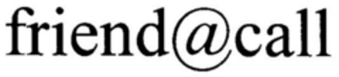 friend @ call Logo (DPMA, 20.10.1999)