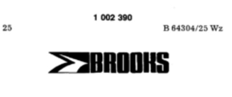 BROOKS Logo (DPMA, 15.10.1979)