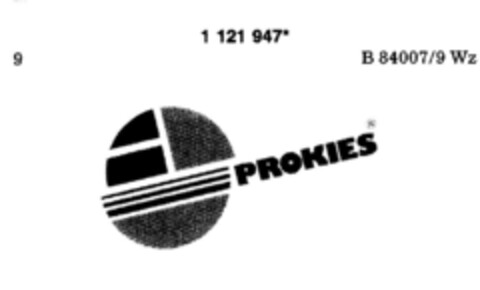 PROKIES Logo (DPMA, 09.03.1988)