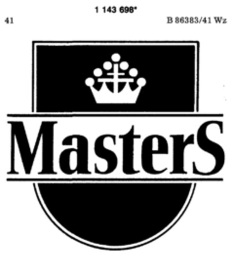 Masters Logo (DPMA, 12.01.1989)