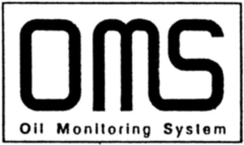 oms Oil Monitoring System Logo (DPMA, 10/20/1993)