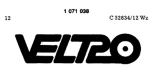 VELTRO Logo (DPMA, 02/04/1984)