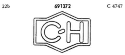 C-H Logo (DPMA, 04.06.1954)
