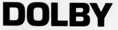 DOLBY Logo (DPMA, 03.07.1980)