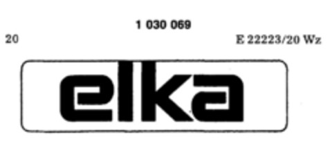 elka Logo (DPMA, 13.05.1981)