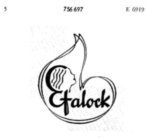 Efalock Logo (DPMA, 19.02.1960)