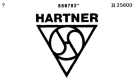 HARTNER Logo (DPMA, 09.06.1971)