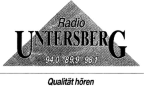 Radio UNTERSBERG Logo (DPMA, 15.05.1993)
