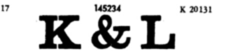 K&L Logo (DPMA, 23.03.1911)