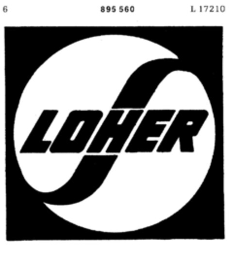 LOHER Logo (DPMA, 11.08.1970)