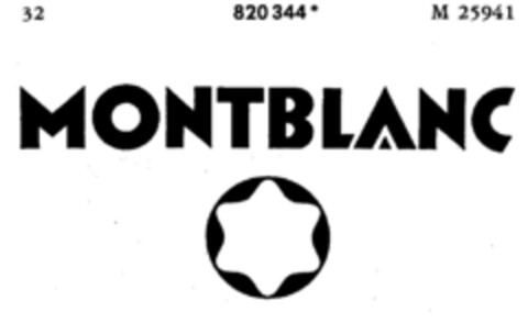 MONTBLANC Logo (DPMA, 04/02/1966)