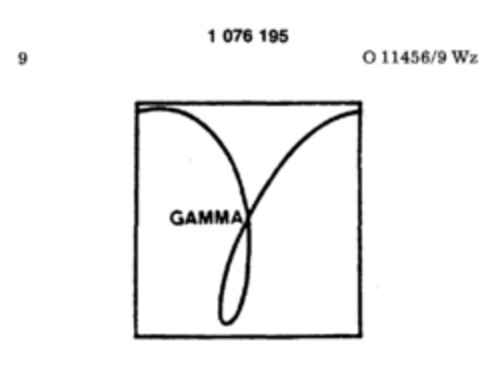 GAMMA Logo (DPMA, 20.12.1983)