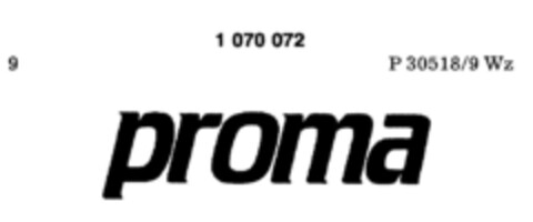 proma Logo (DPMA, 08/02/1983)