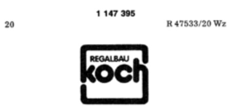 REGALBAU koch Logo (DPMA, 12/17/1988)