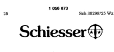 Schiesser Logo (DPMA, 14.05.1983)