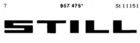 STILL Logo (DPMA, 12/16/1976)