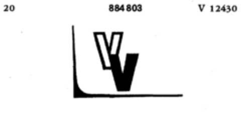 VV Logo (DPMA, 10/14/1969)