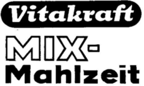 Vitakraft MIX-Mahlzeit Logo (DPMA, 03/06/1978)