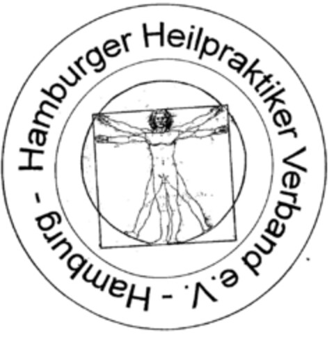 Hamburger Heilpraktiker Verband e.V. Hamburg Logo (DPMA, 04.02.2000)