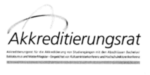 Akkreditierungsrat Logo (DPMA, 01/25/2001)