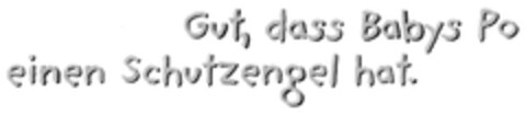 Gut, dass Babys Po einen Schutzengel hat Logo (DPMA, 22.12.2008)