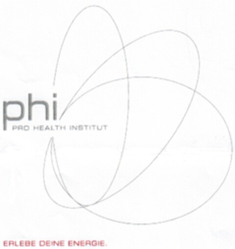 phi PRO HEALTH INSTITUT Logo (DPMA, 24.02.2009)