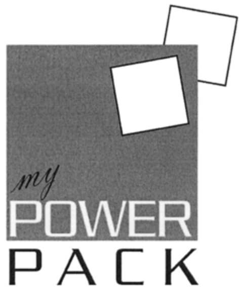 my POWER PACK Logo (DPMA, 26.03.2009)