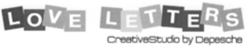 LOVE LETTERS CreativeStudio by Depesche Logo (DPMA, 06.09.2010)