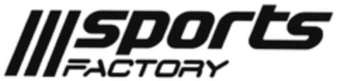 sports FACTORY Logo (DPMA, 20.09.2016)