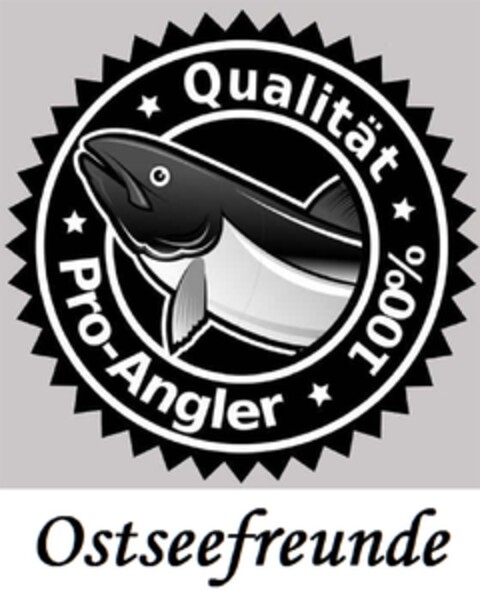 Ostseefreunde Qualität Pro-Angler 100% Logo (DPMA, 11.11.2017)