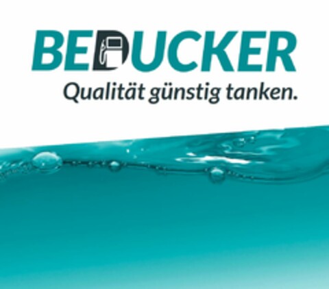 BEDUCKER Qualität günstig tanken. Logo (DPMA, 22.03.2019)