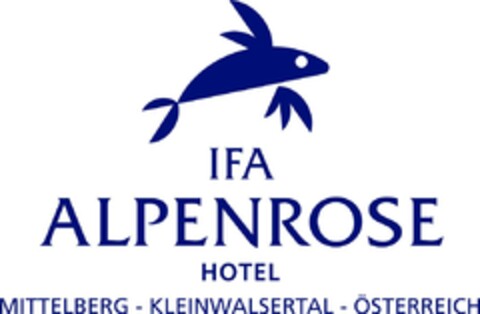 IFA ALPENROSE HOTEL MITTELBERG - KLEINWALSERTAL - ÖSTERREICH Logo (DPMA, 22.05.2019)