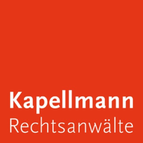 Kapellmann Rechtsanwälte Logo (DPMA, 10/13/2021)