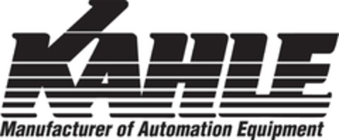 KAHLE Manufacturer of Automation Equipment Logo (DPMA, 11/28/2022)