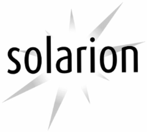 solarion Logo (DPMA, 02/06/2003)