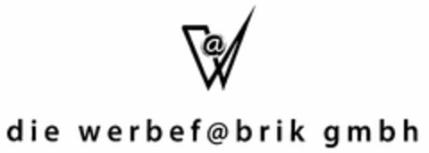 die werbef@brik gmbh Logo (DPMA, 20.06.2003)