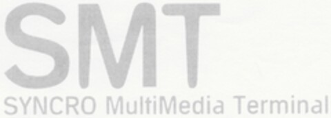SMT SYNCRO MultiMedia Terminal Logo (DPMA, 20.08.2003)