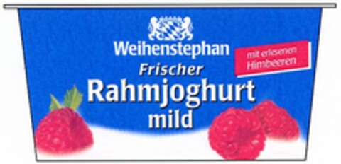 Weihenstephan Frischer Rahmjoghurt mild Logo (DPMA, 09/10/2003)