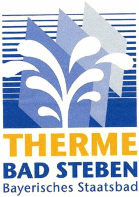 THERME BAD STEBEN Bayerisches Staatsbad Logo (DPMA, 12/06/2004)